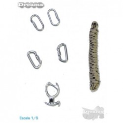 1/6 Set de Alpinismo Dam Toys