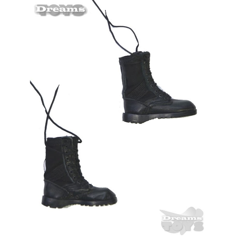1/6 Par de botas tacticas Tela Dam Toys