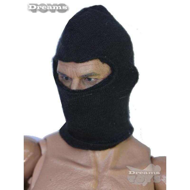 1/6 Balaclava Negra Dam Toys