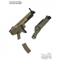 1/6 Rifle de Asalto SCAR c/ Lanza Granadas Soldier Story