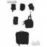 1/6 Set de pouchs negros Dam Toys