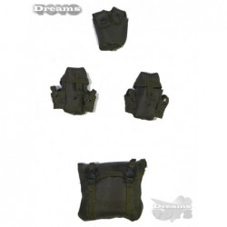 1/6 Set de pouchs OD Dam Toys