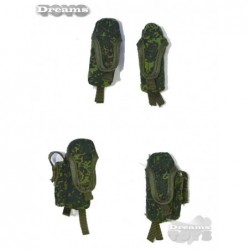 1/6 Set de pouchs porta cargadores flora Dam Toys