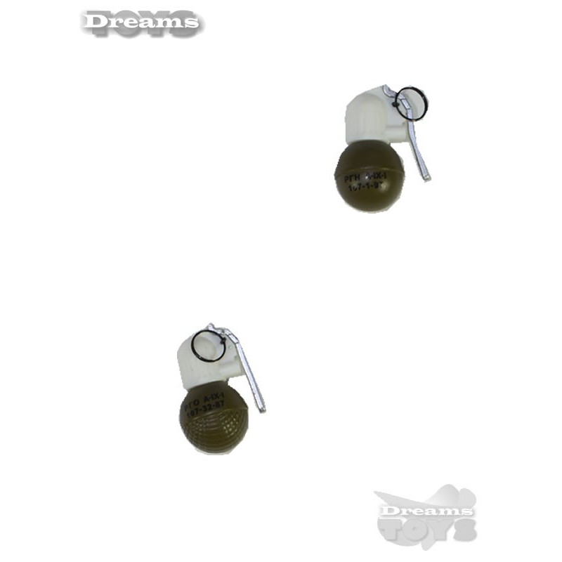 1/6 Par de Granadas RGO/ RGN Dam Toys