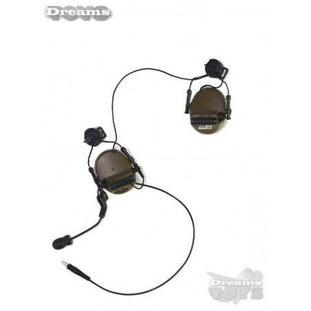 1/6 Audifonos COMTAC III para Riel Fast Dam Toys