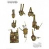 1/6 Set de Pouchs Multicam Dam Toys