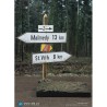 1/6 WWII Road Signs Accessory Kit