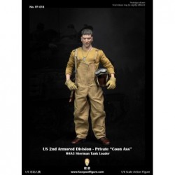 1/6 2nd Armored Division Private Sherman Tank Loader “Coon Ass”