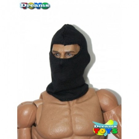 1/6 Balaclava negra Dam Toys