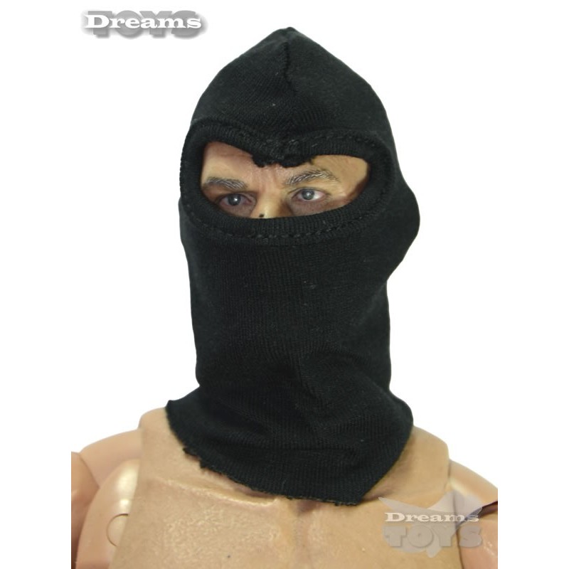1/6 Balaclava negra Ujindou